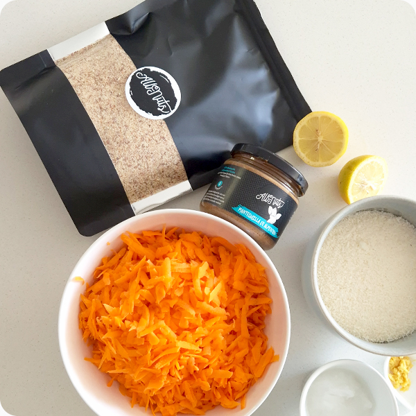 ingredientes carrot cake